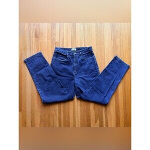 Vintage Talbots Petite Stretch Dark Blue High-Rise Jeans size 8 97% Cotton Y2K